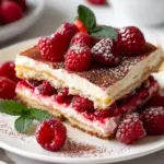 Fresh Raspberry Tiramisu