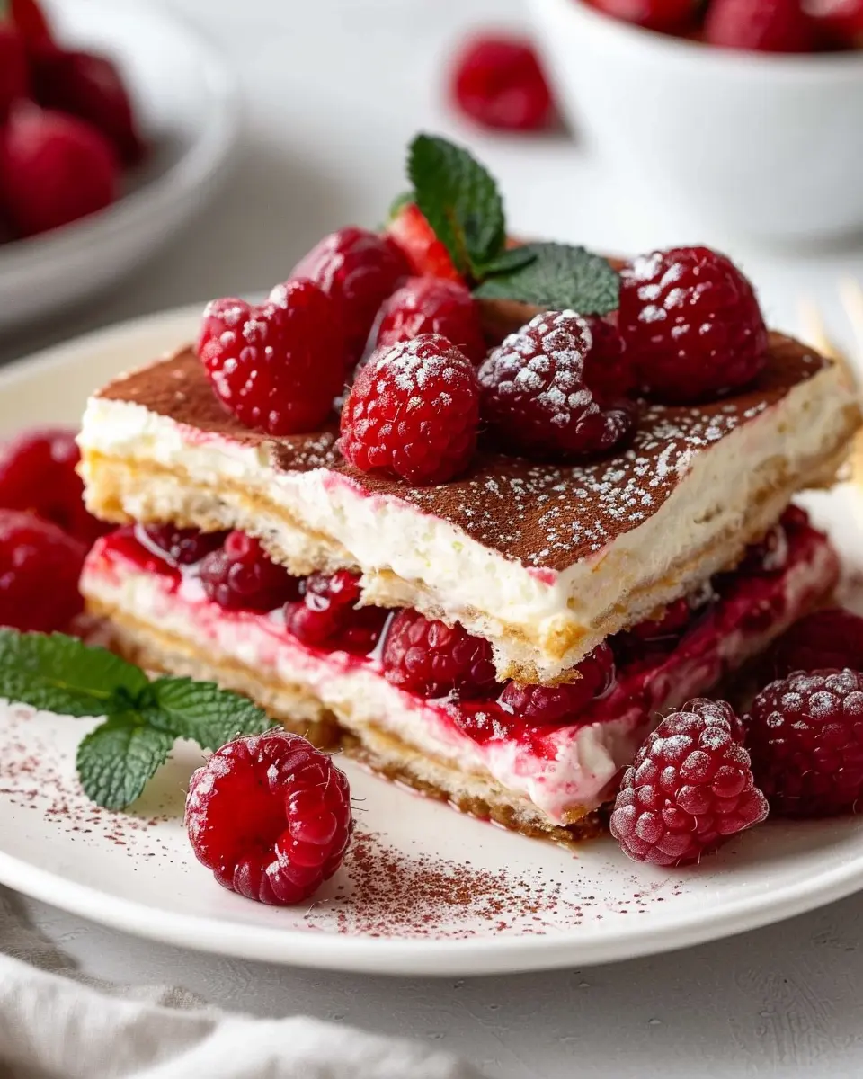 Fresh Raspberry Tiramisu: An Easy Delight for Any Occasion