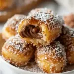 Nutty Churro Bites with Nutella