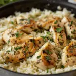 Creamy Herb Chicken & Basmati Rice – A Comforting, Flavor-Packed One-Pan Meal