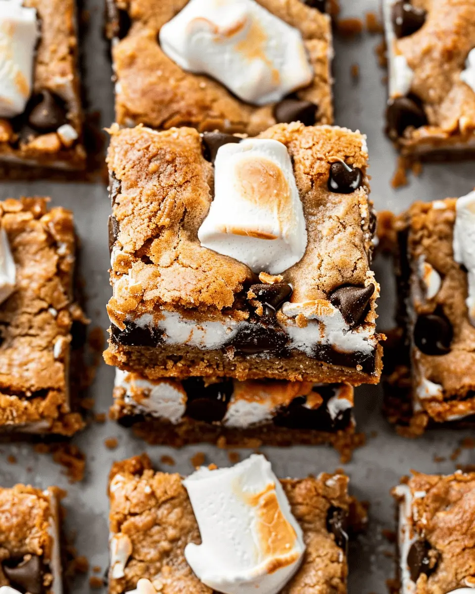 S’mores Cookie Bars: Indulgent Treat for Cozy Nights at Home
