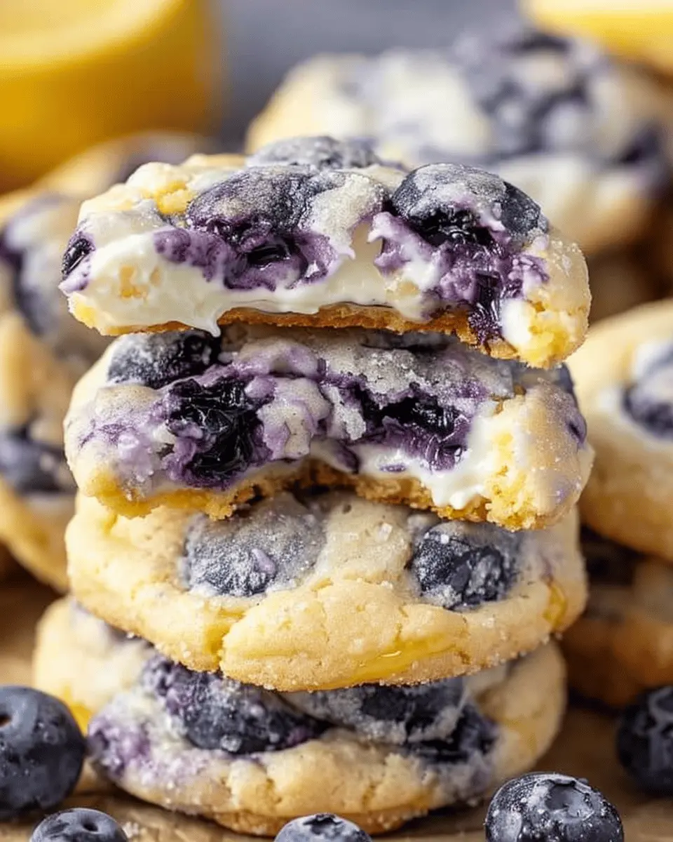 Lemon Blueberry Cheesecake Cookies: Indulgent Treats for Everyone