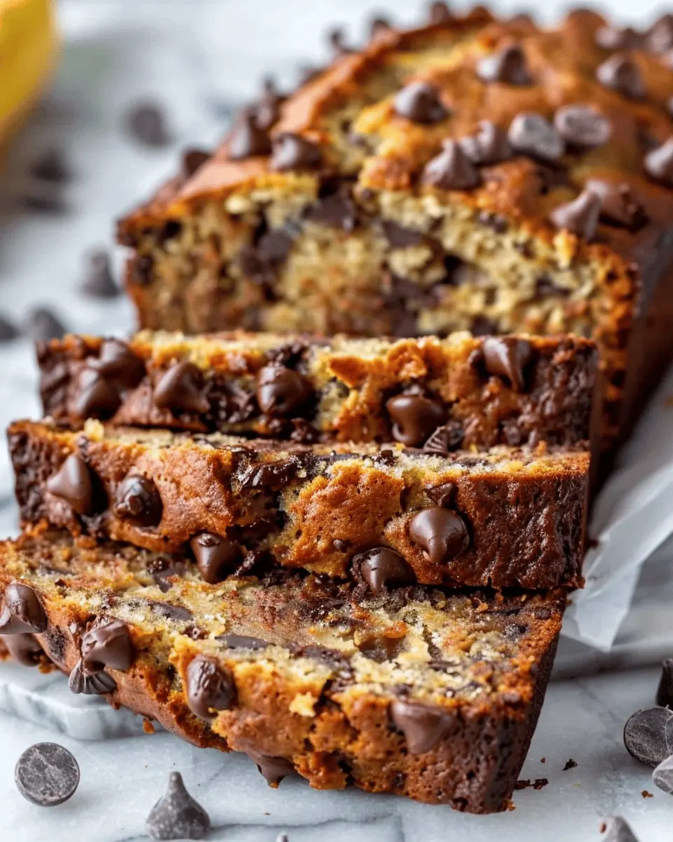 Super Moist Chocolate Chip Banana Bread Recipe for Ultimate Indulgence