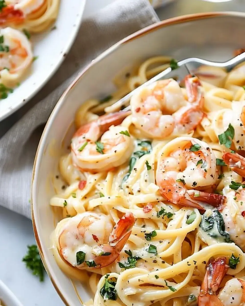 Creamy Tuscan Shrimp Linguine: Indulge in This Easy Recipe