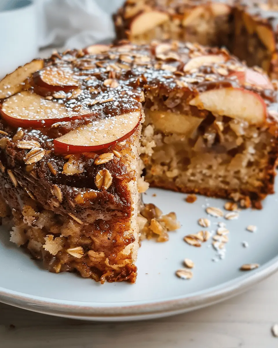 Healthy Oatmeal Apple Cake: A Guilt-Free Delight You’ll Love