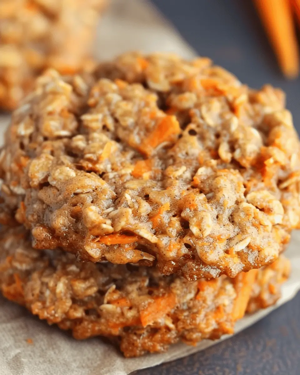 Healthy Carrot Cake Oatmeal Cookies That Are Effortlessly Delicious