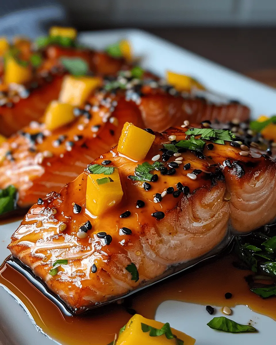 Mango Teriyaki Salmon: A Juicy Delight for Home Cooks
