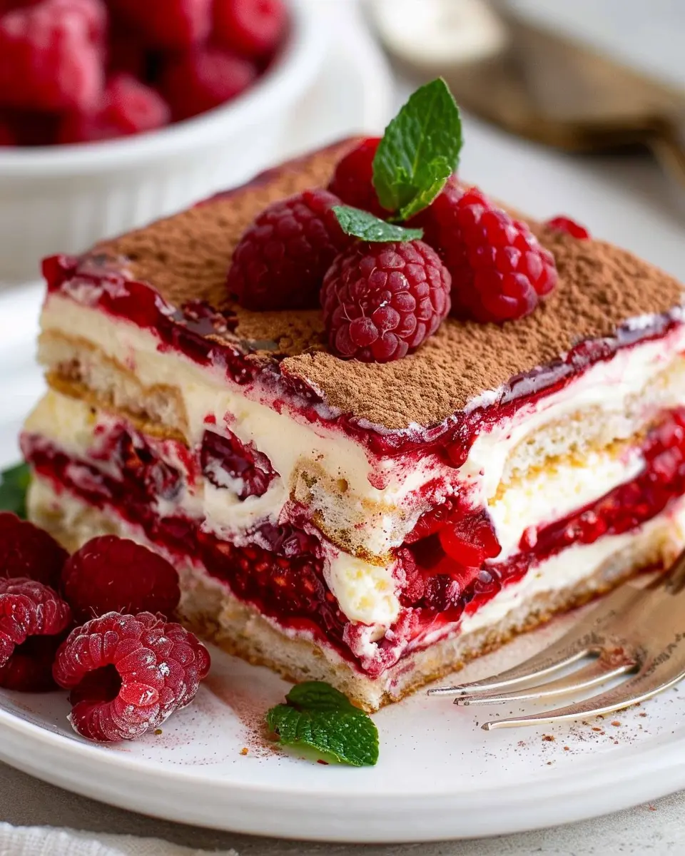 Fresh Raspberry Tiramisu: The Indulgent Twist You’ll Love