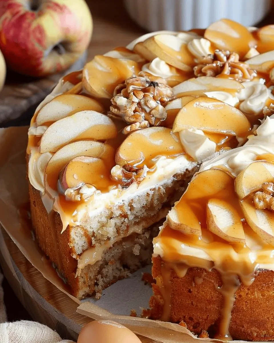 Caramel Apple Cake: The Best Indulgent Treat for Fall Baking