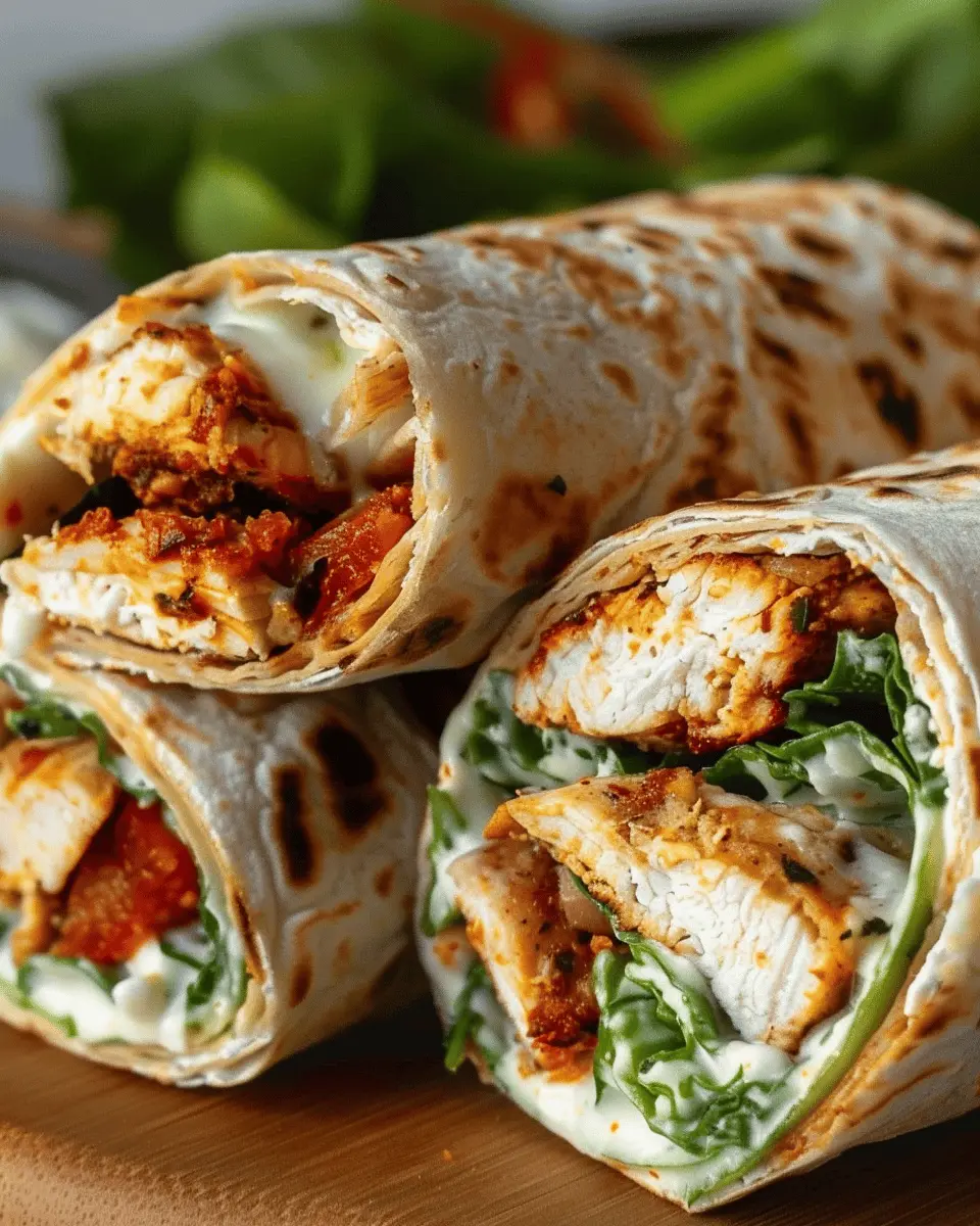 Crispy Air Fryer Chicken Mozzarella Wraps: Easy Weeknight Dinner