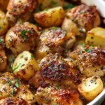 Garlic Parmesan Chicken and Potatoes