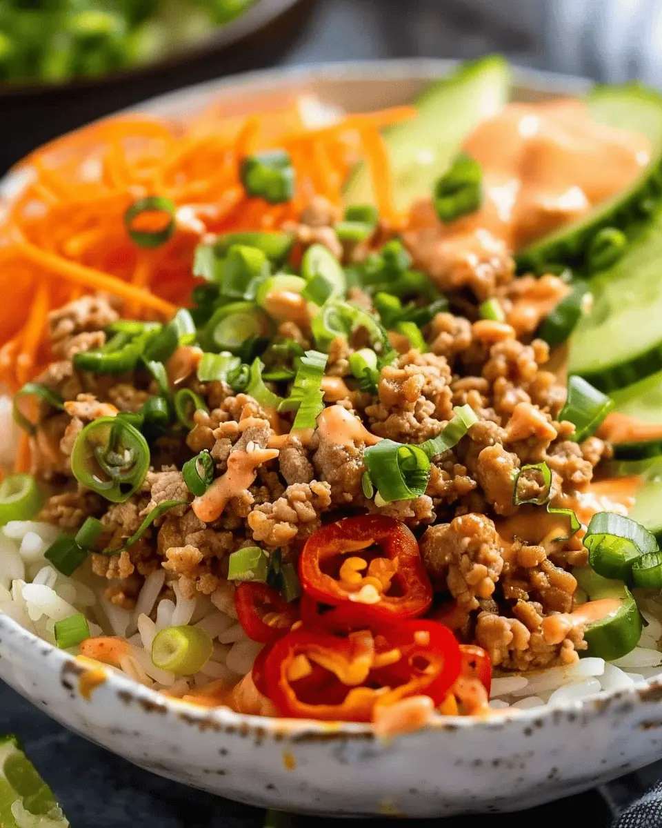 Ground Turkey Rice Bowls: Easy, Flavorful Comfort in a Bowl