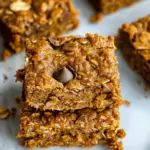 Healthy Pumpkin Oatmeal Bars