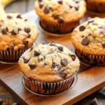 Banana Chocolate Chip Muffins