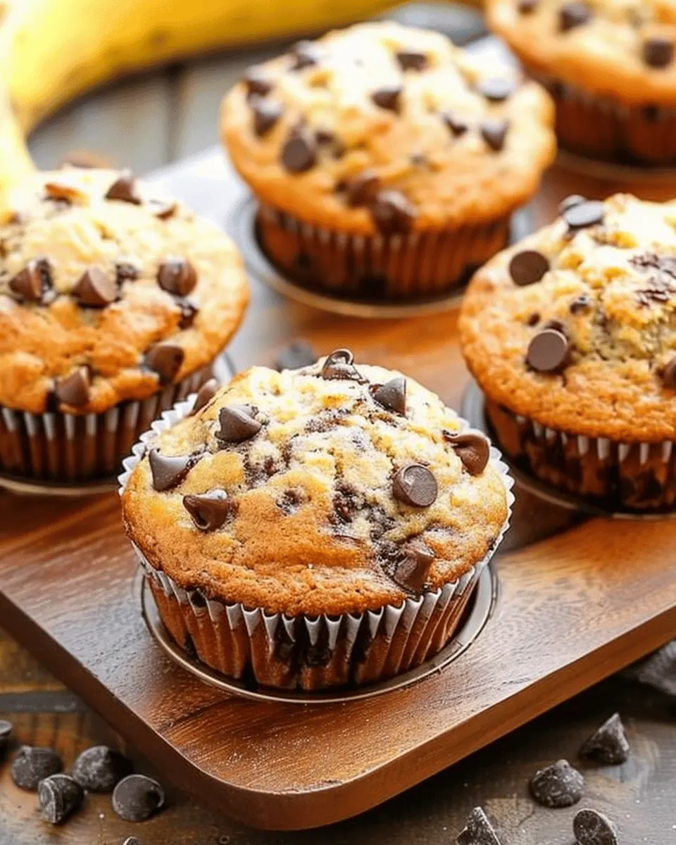 Banana Chocolate Chip Muffins: The Best Indulgent Treat at Home