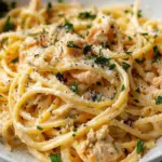 Canned Salmon Pasta