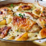 French Chicken Casserole a la Normande (VIDEO)