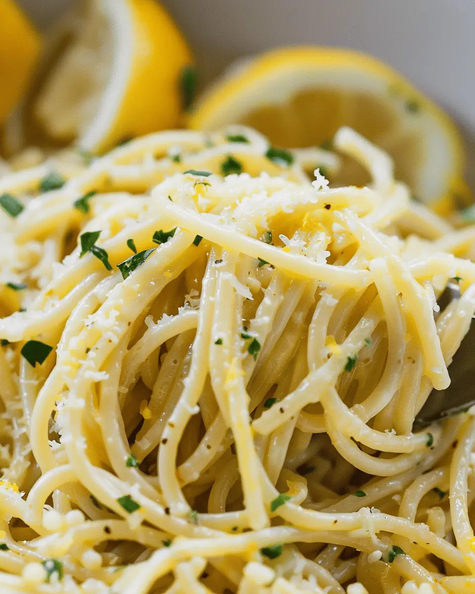 Lemon Garlic Pasta: Easy Weeknight Meal with Turkey Bacon Delight