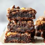 Monster Cookie Fudgy Brownies