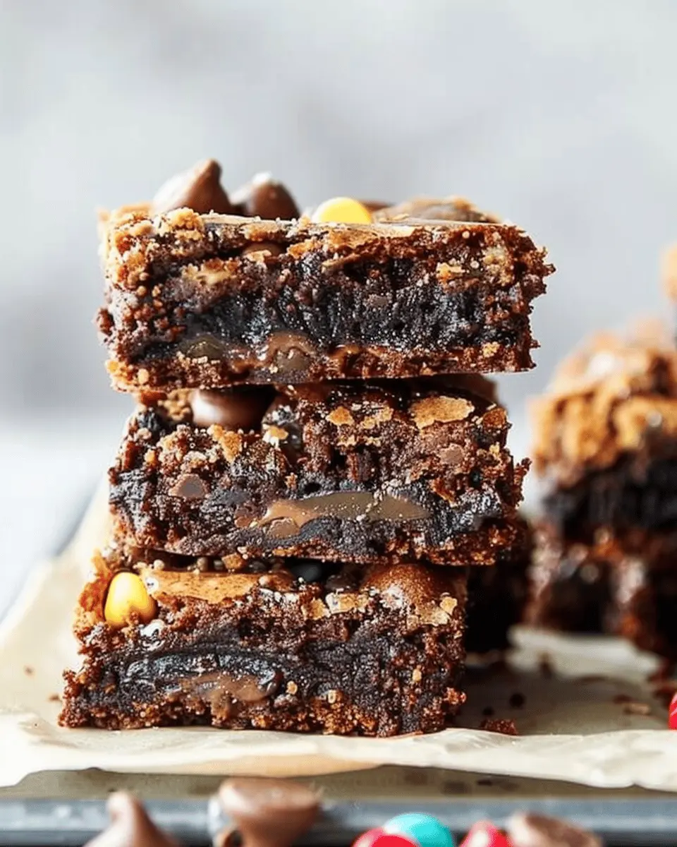 Monster Cookie Fudgy Brownies: The Best Indulgent Treat You’ll Love