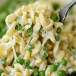 Creamy Peas and Noodles