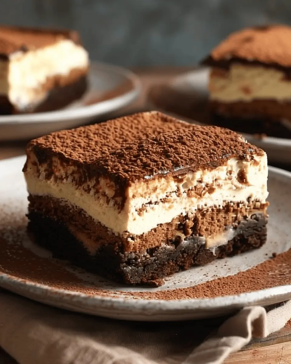 Tiramisu Brownies: Indulgent Twist on a Classic Dessert Recipe