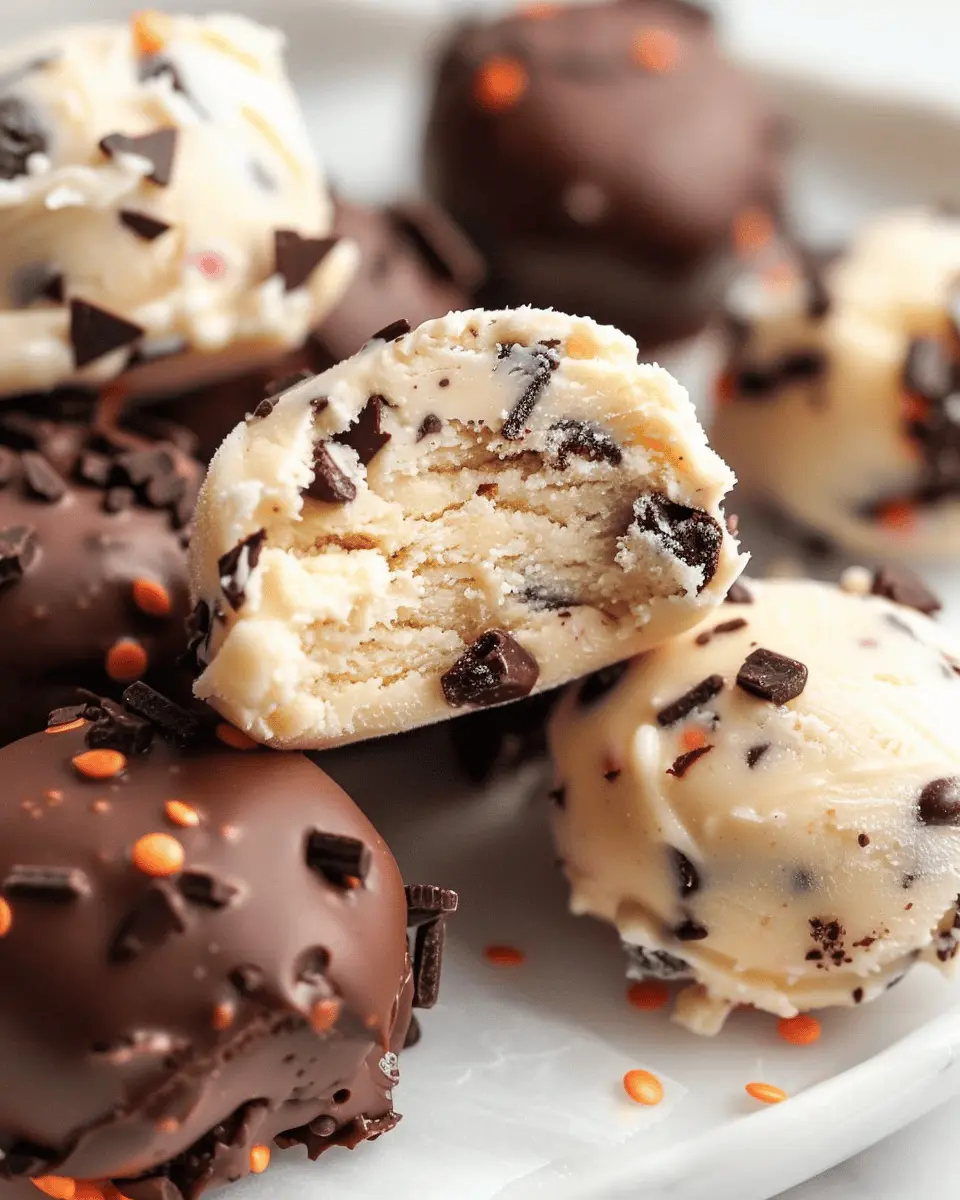 Cookie Dough Frozen Yogurt Bites: Indulgent Treats to Savor