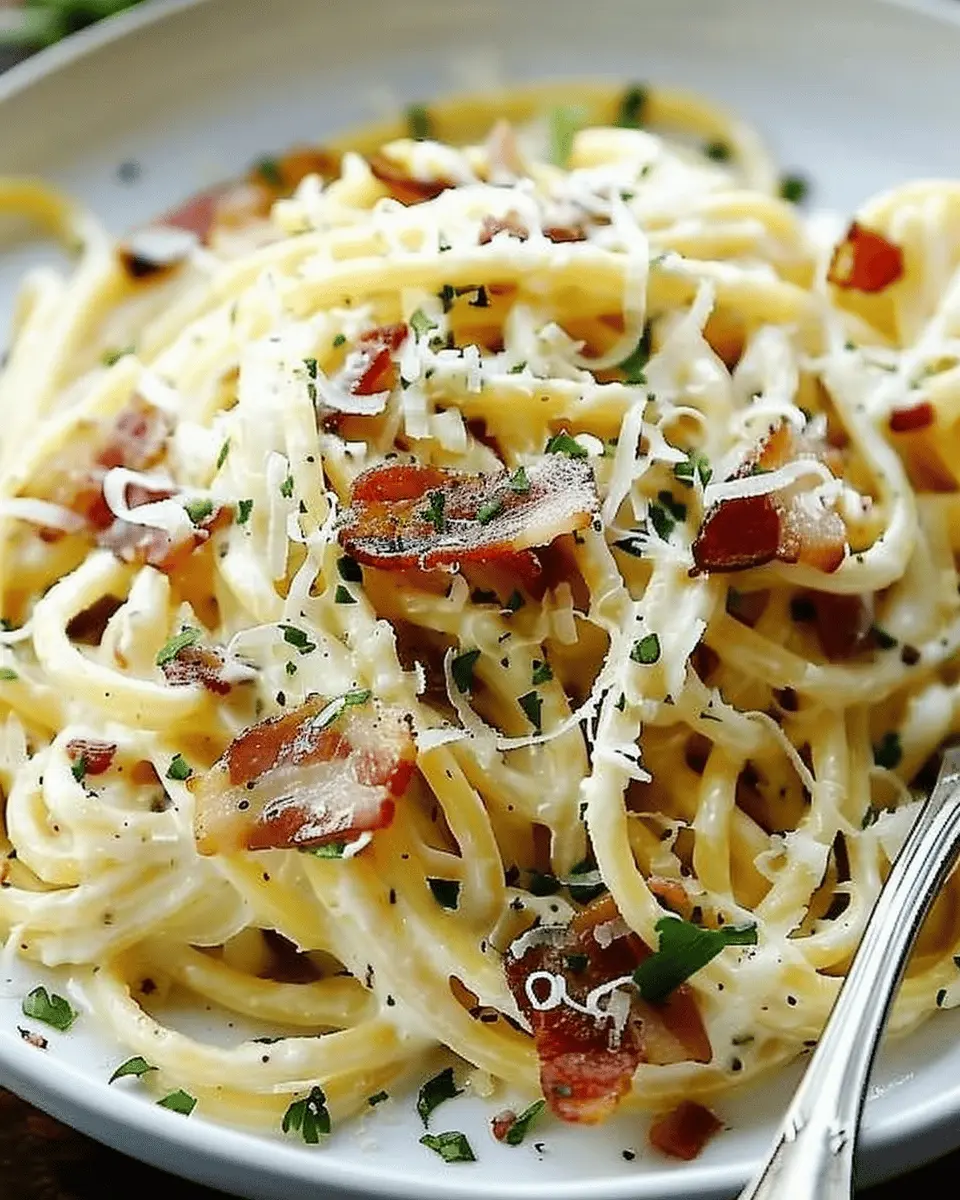 Creamy Turkey Bacon Carbonara: An Easy Indulgence at Home
