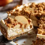 Apple Crumble Cheesecake