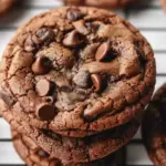Easy Chocolate Chocolate Chip Cookies