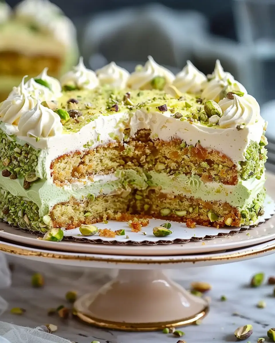 Pistachio Dacquoise Cake: The Best Decadent Delight to Try