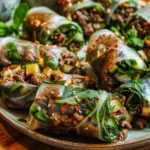 Thai Basil Beef Rolls