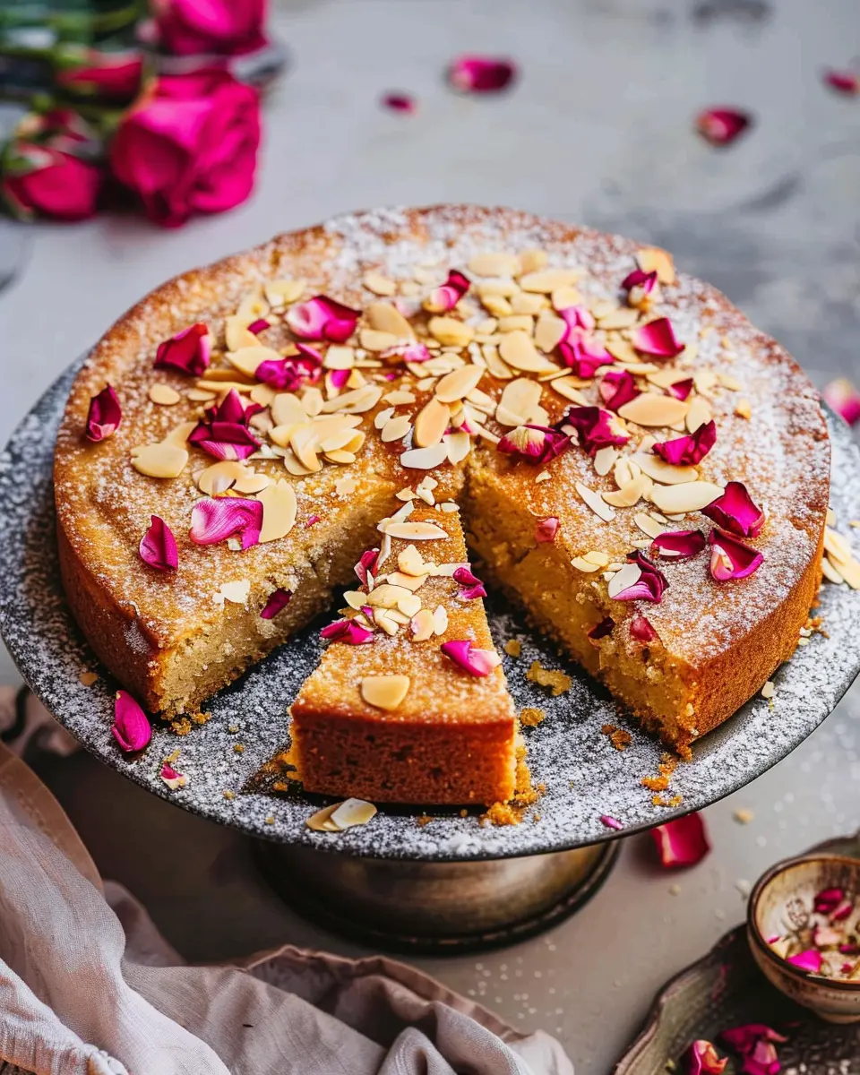 Persian Love Cake Recipe: Indulgent Delights with Almond Flour and Rose