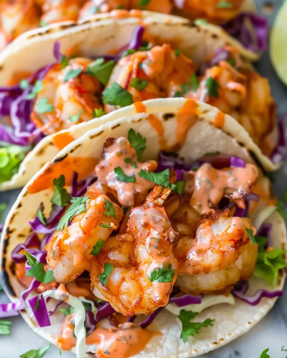 Bang Bang Shrimp Tacos: Easy and Indulgent Dynamite Shrimp Delight