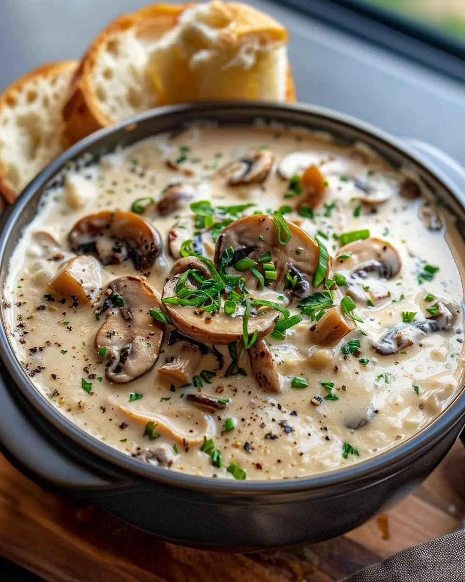 Creamy Mushroom Soup: The Best Comforting Recipe for Home Chefs