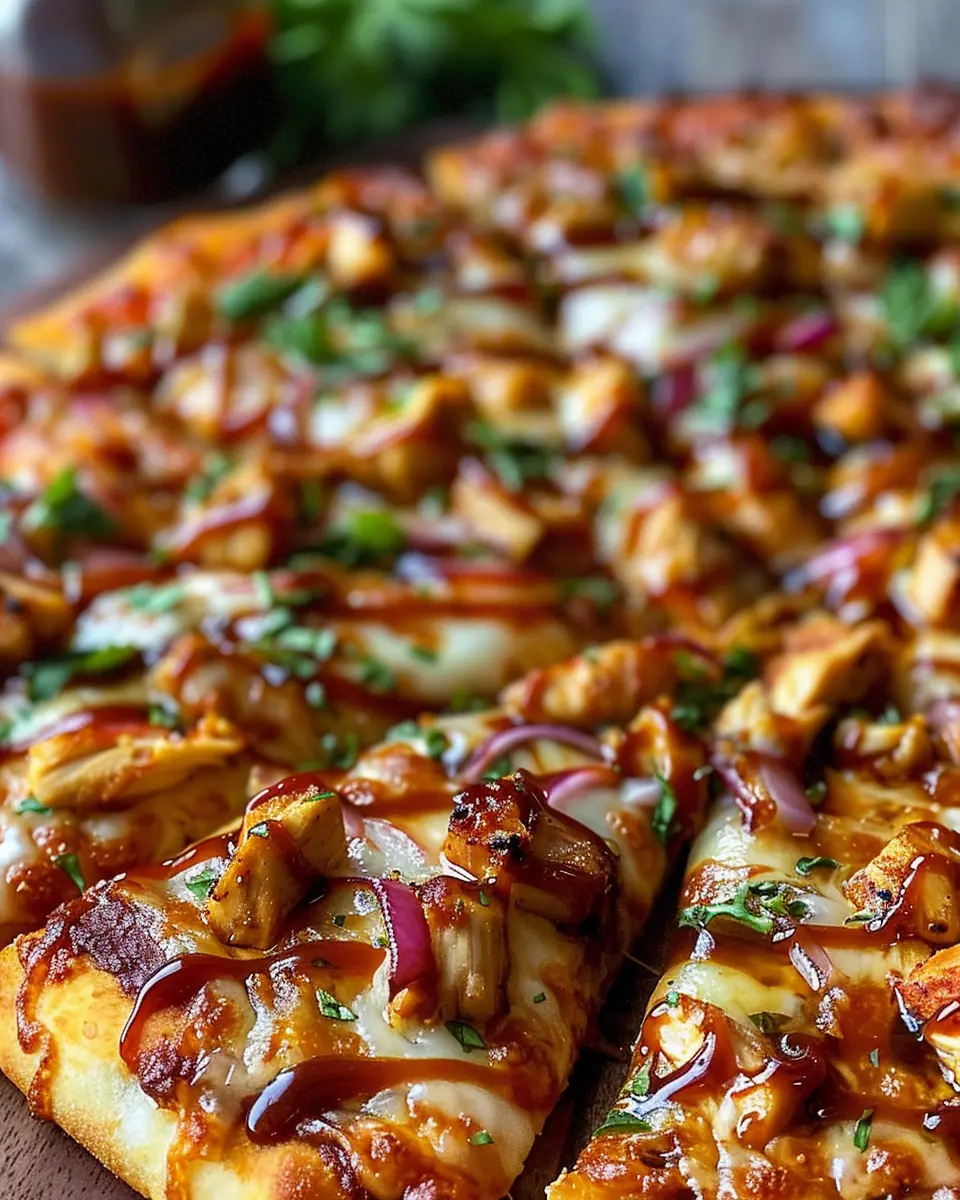 BBQ Chicken Pizza: Easy and Indulgent Homemade Delight