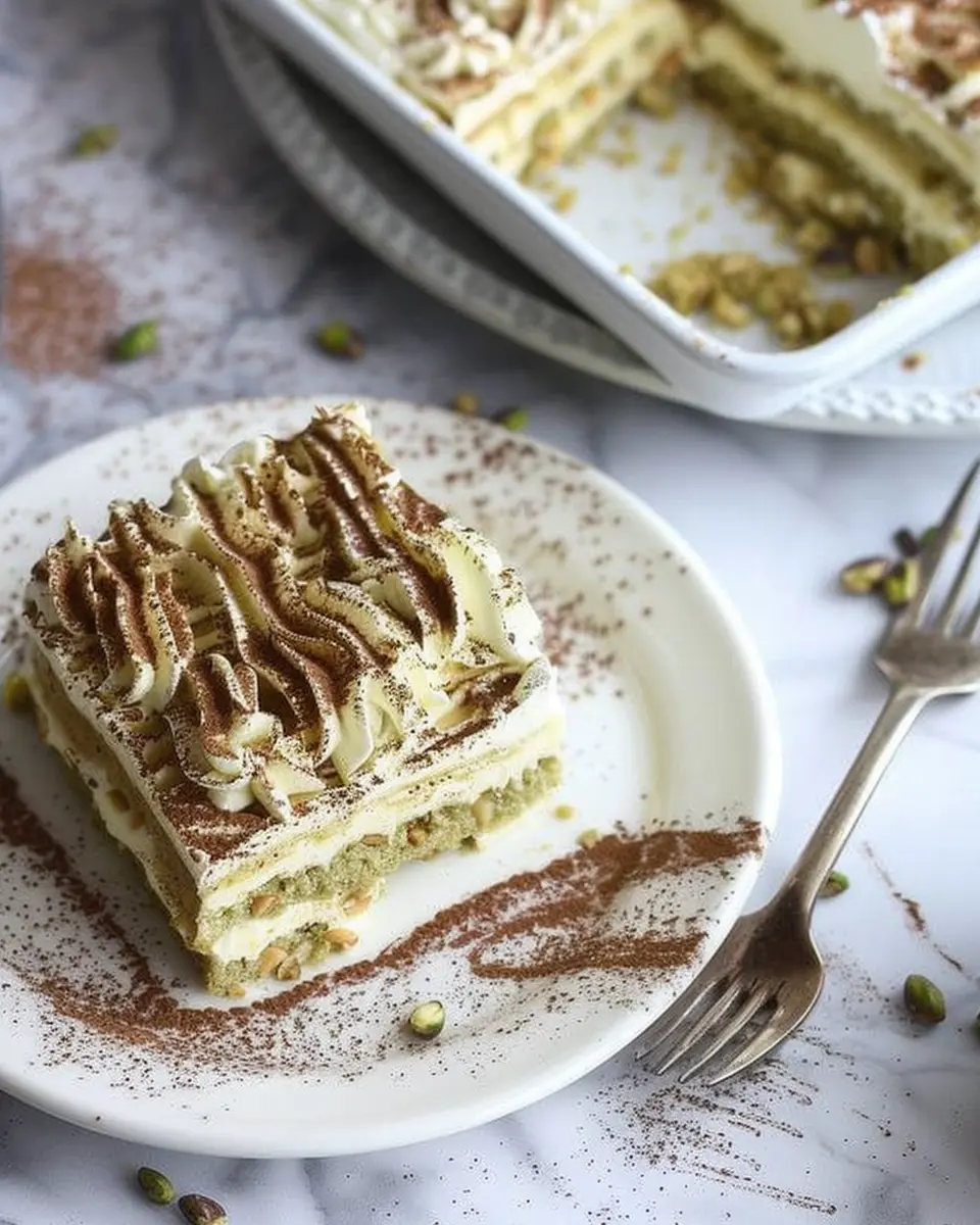 Pistachio Tiramisu: An Easy Indulgence for Any Home Cook