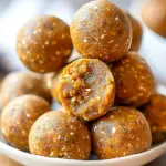 No Bake Healthy Pumpkin Pie Energy Balls