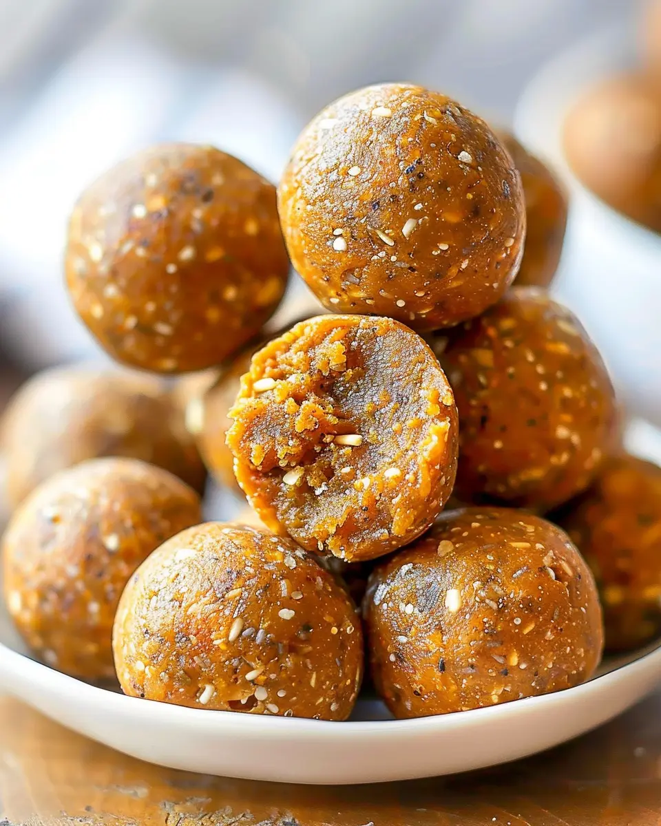 No Bake Healthy Pumpkin Pie Energy Balls: Easy Fall Treats You’ll Love