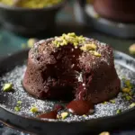 Pistachio Chocolate Lava Cakes That Melt From the Middle