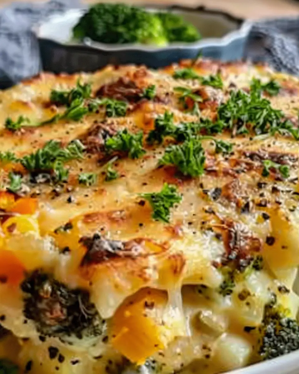 Cheesy Vegetable Casserole: My Grandmother’s Best Recipe