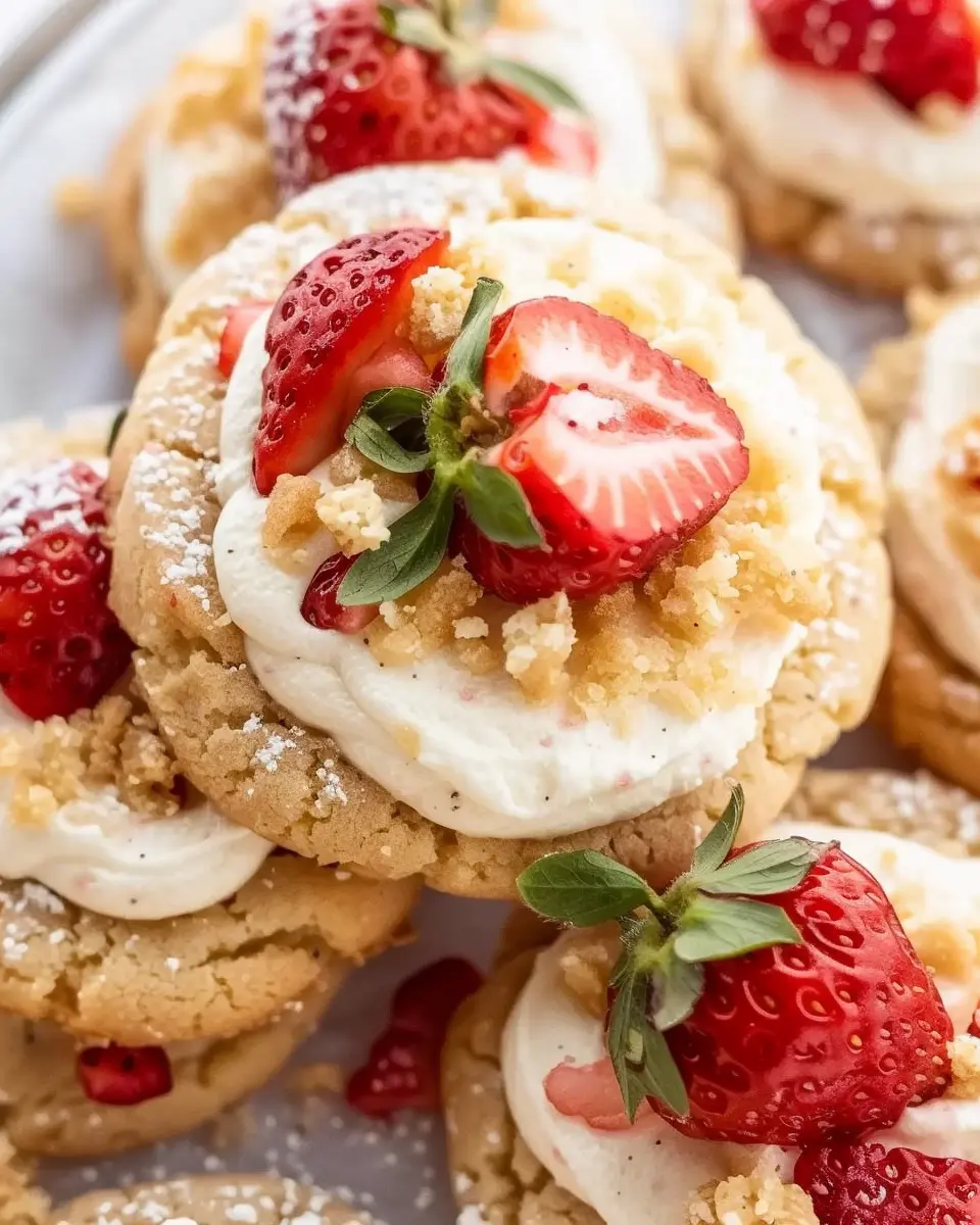 Strawberry Shortcake Cookies: Easy Treats for Home Baking Bliss