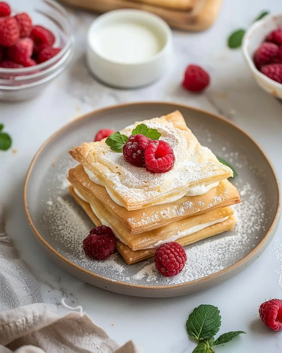 Raspberry Mille-Feuille Cookies: Easy Indulgence for Every Home Chef