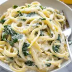 EASY LEMON RICOTTA PASTA & SPINACH