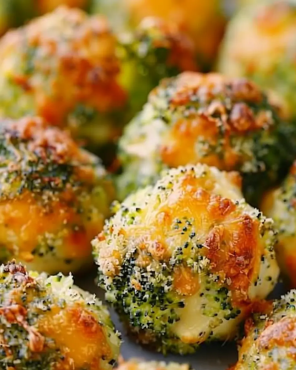Baked Broccoli Cheese Balls: Easy and Cheesy Family Delight