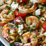 Greek Shrimp with Orzo and Feta (One-Pan, 30-Minute Meal)