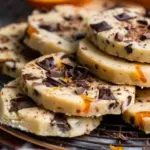 Chocolate Orange Shortbread Cookies