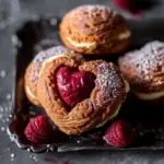 Valentinstags Rezeptideen: Herz Choux au Craquelin