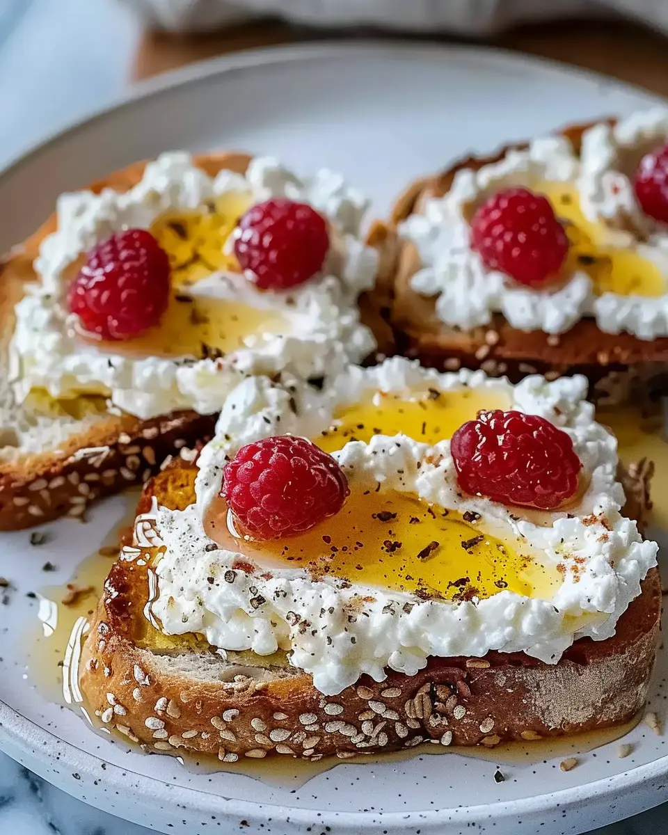 Whipped Ricotta Honey Toast: Easy Bliss on Your Breakfast Table