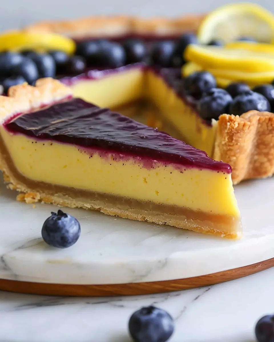 Blueberry Lemon Curd Tart: Easy, Indulgent Delight for All